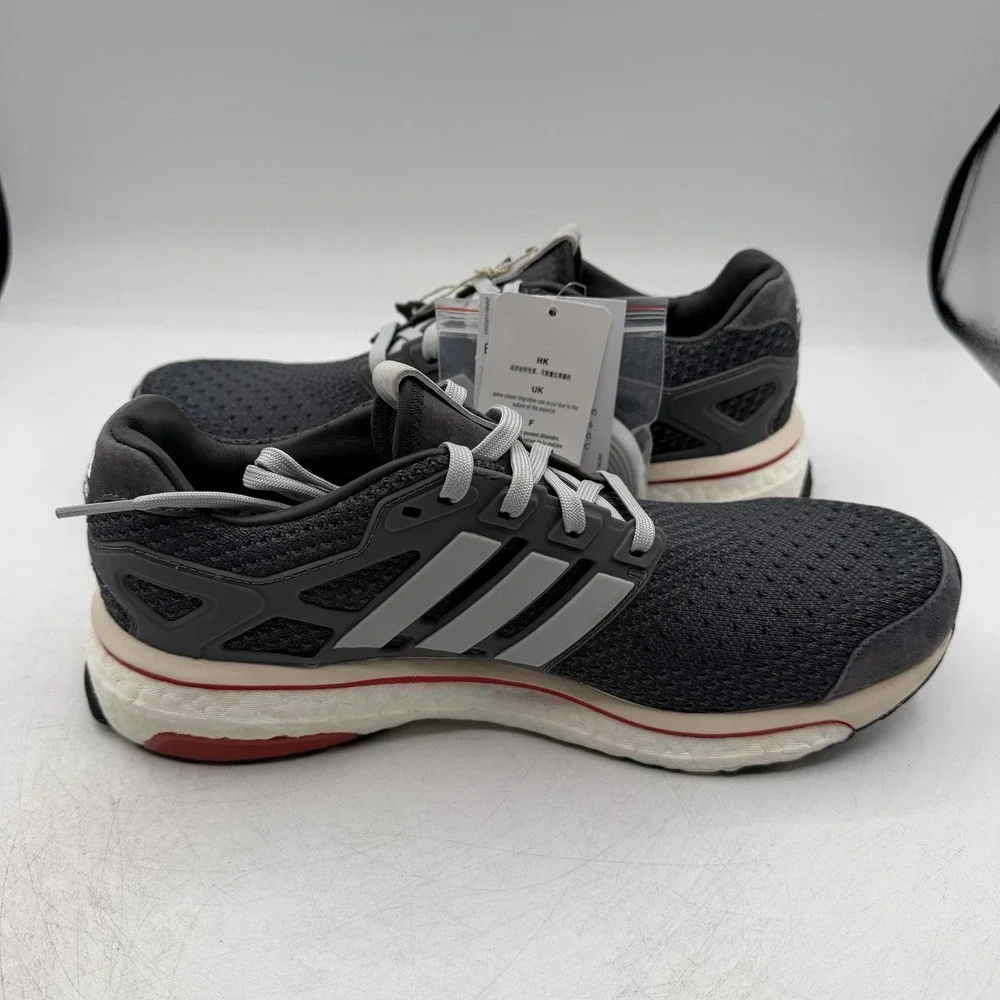 Adidas Energy Boost Run Thru Time Running Shoes Mens Sz 11 Grey Sneakers S81135